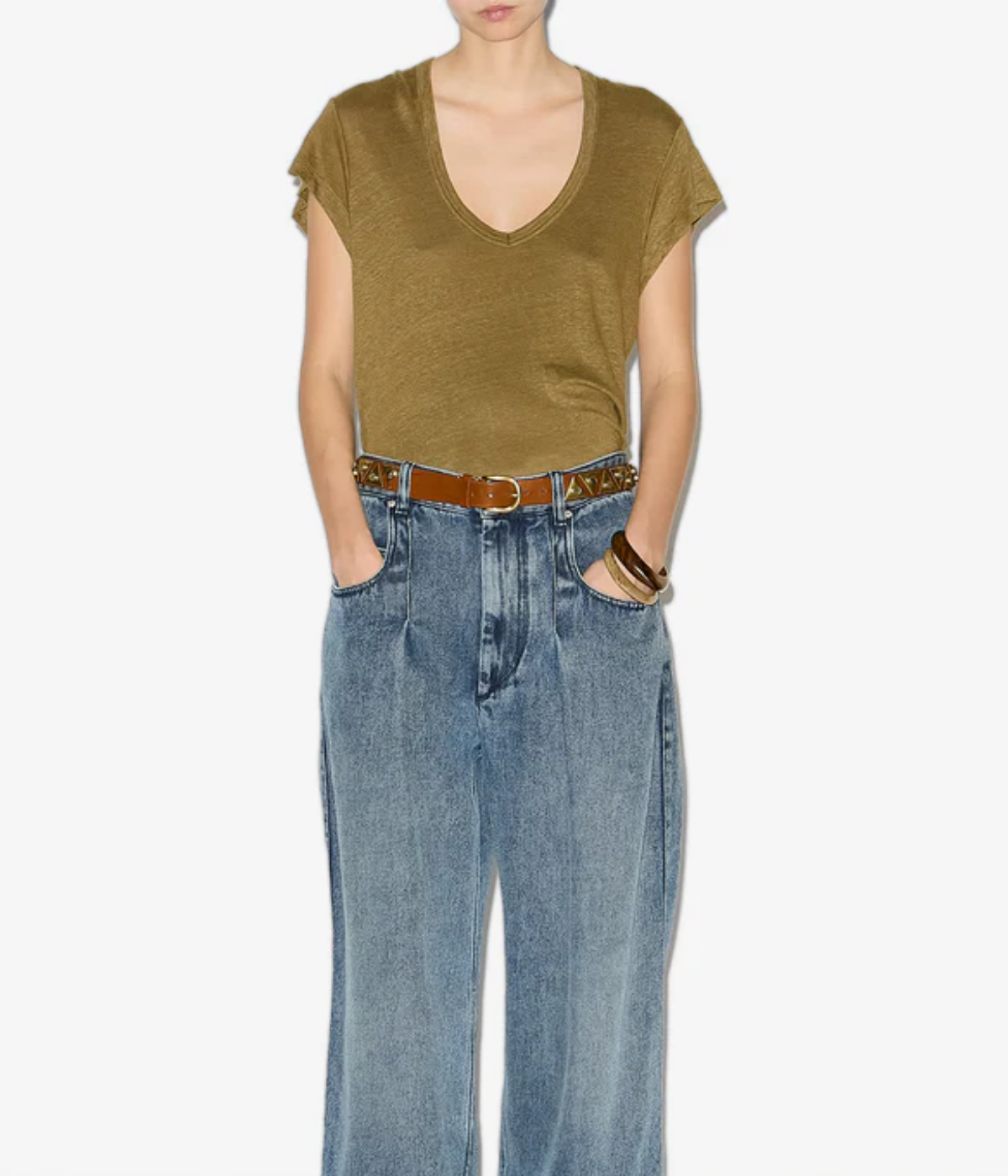 Zankou Tshirt in Khaki