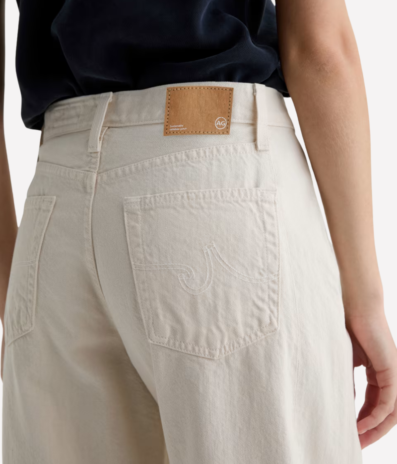 Hattie Crop Jean in Opal Stone