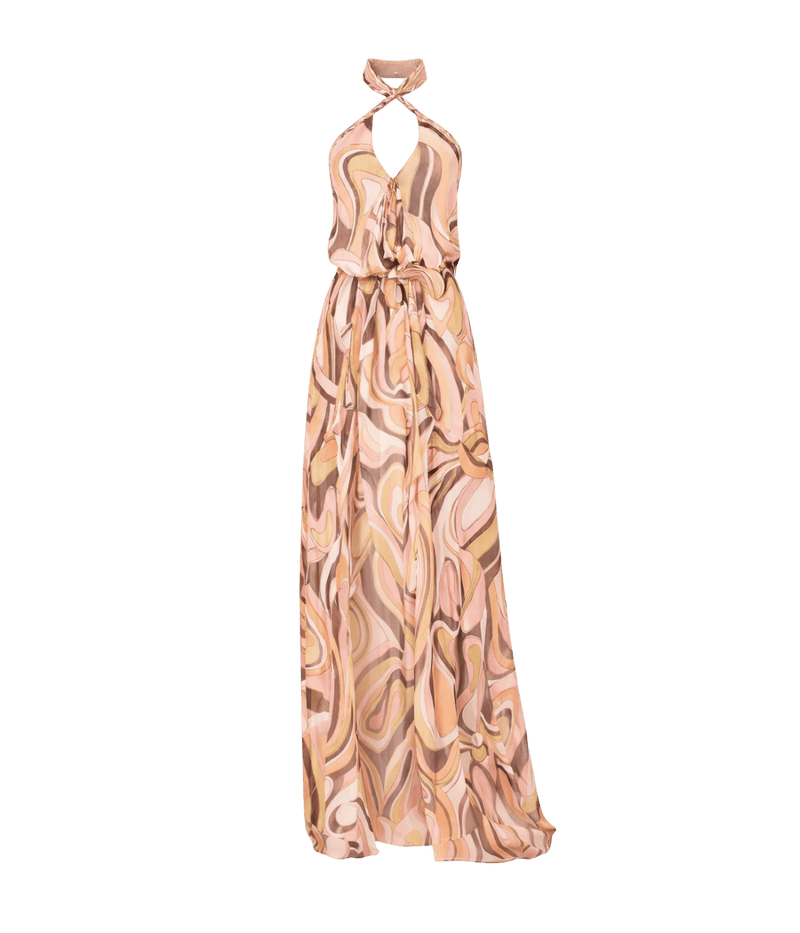 Gisela Dress in Abstract Print