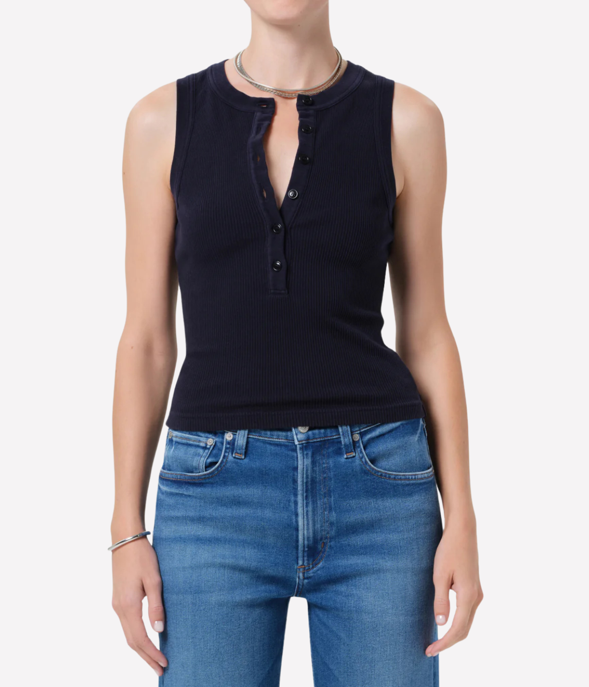 Caralyn Tank in Navy