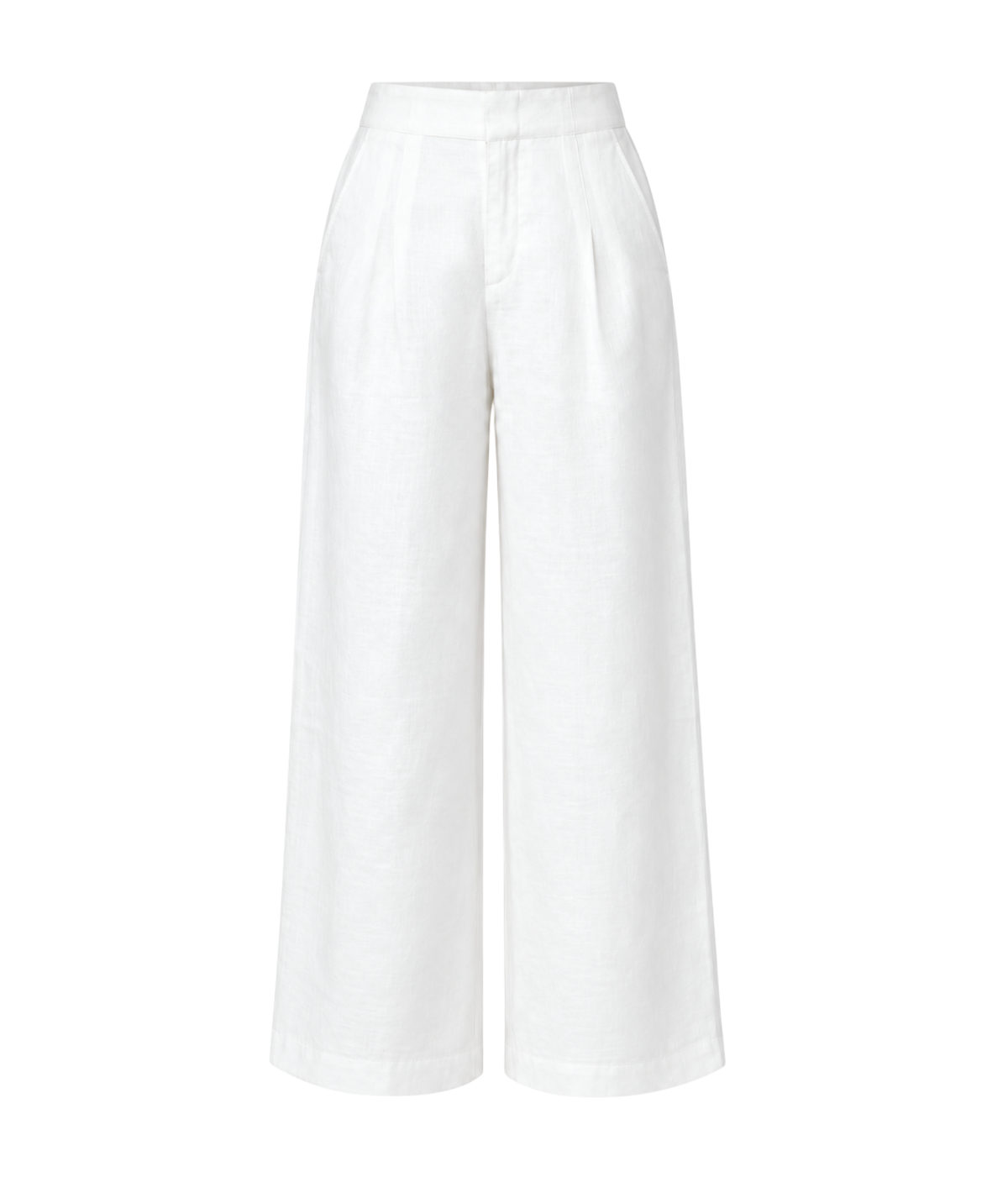 Culotte Linen Pant In White