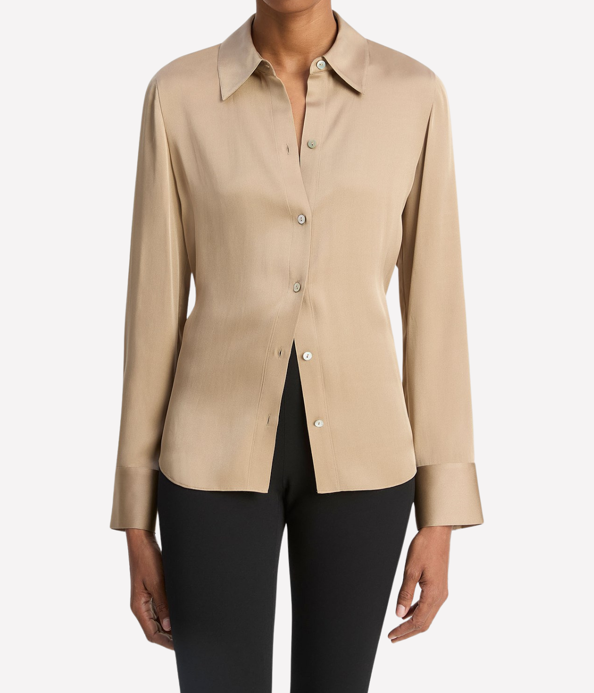 Slim Fit Classic Shirt in Fawn