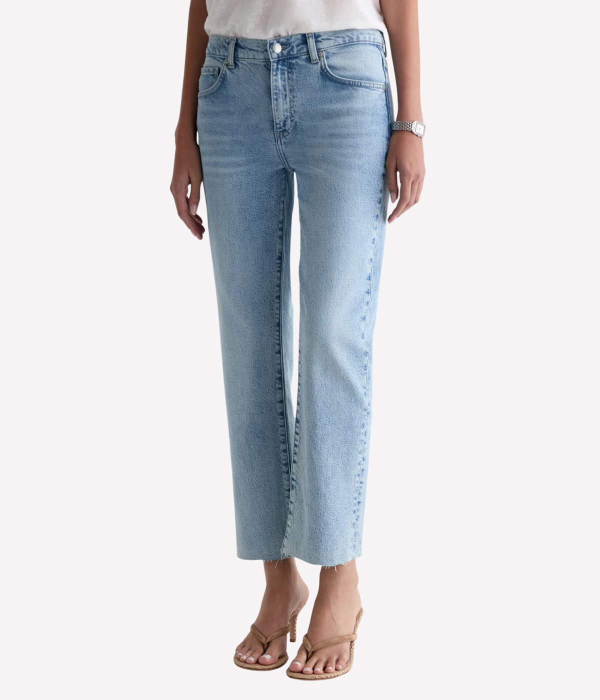 Brinley Crop Jean in Gold Country