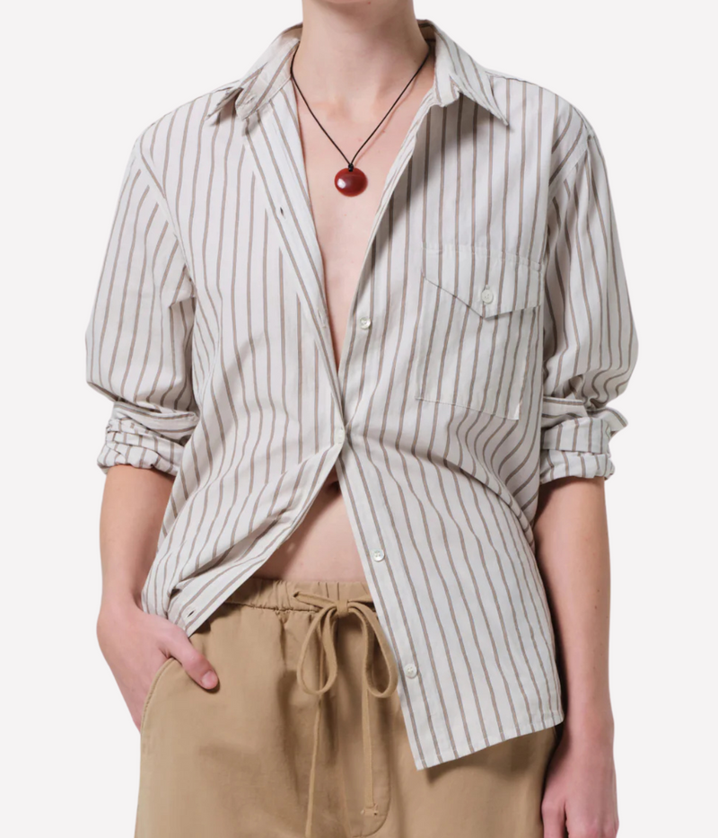 Shay Shirt In Albi Stripe