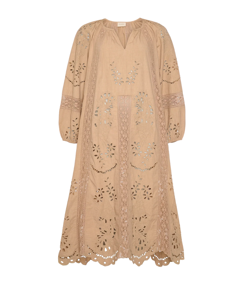 Mila Dress In Beige