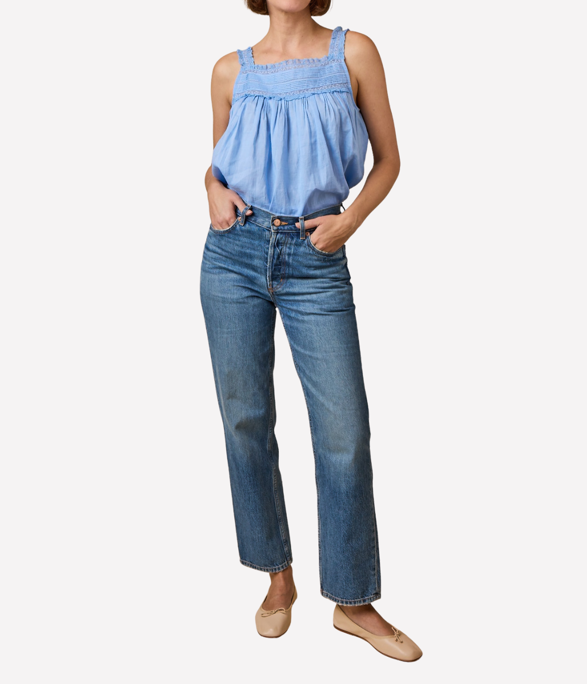 Benita Top In Bluejay
