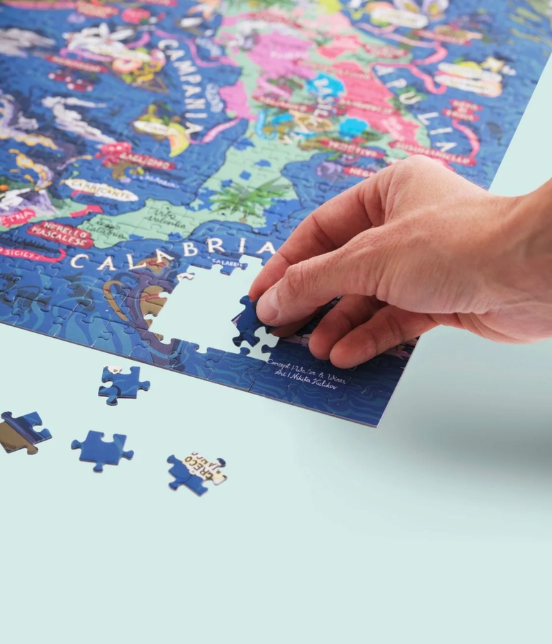 1000 Piece Puzzle of Italy