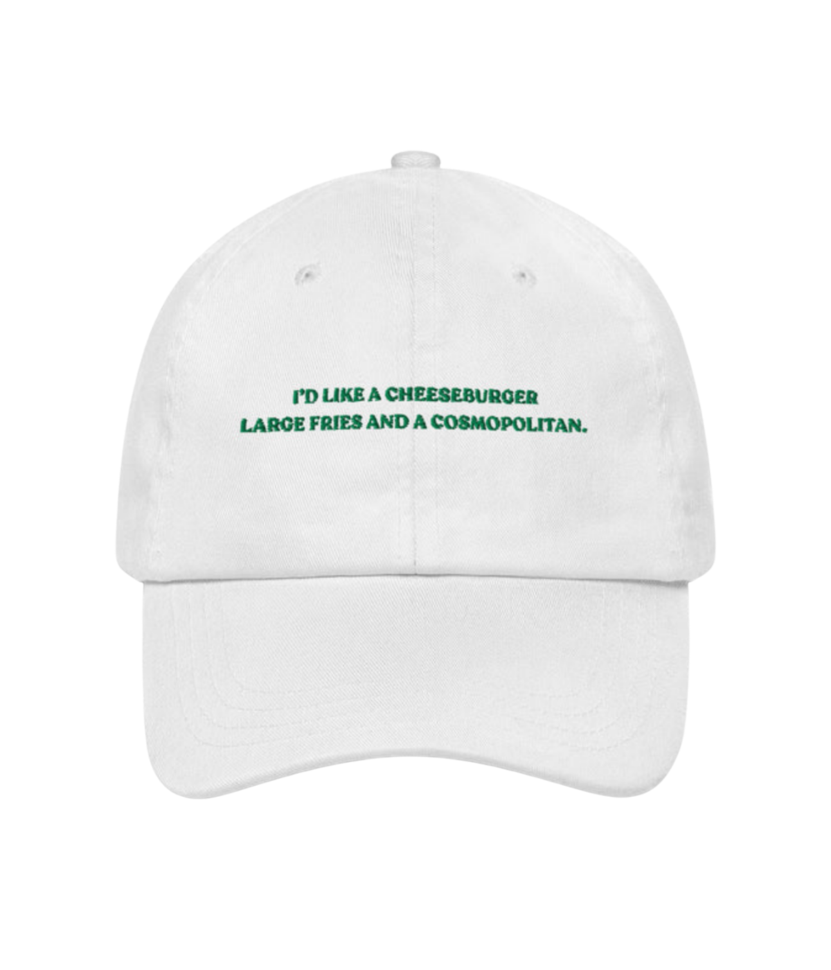 Carrie Cap in White