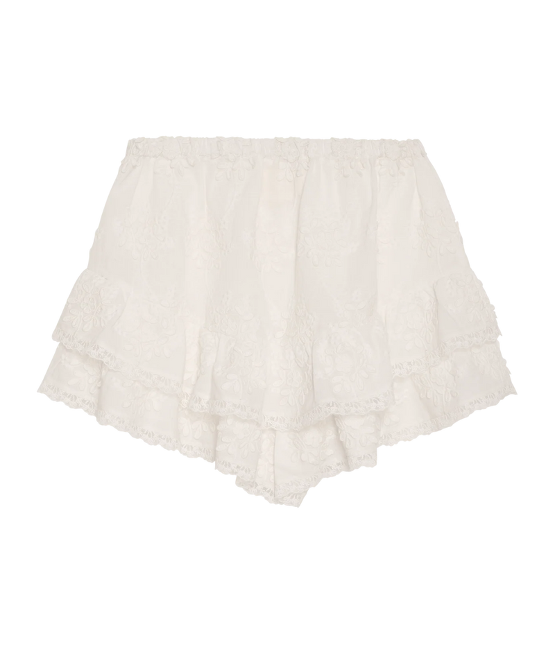 Delphine Shorts in Off White