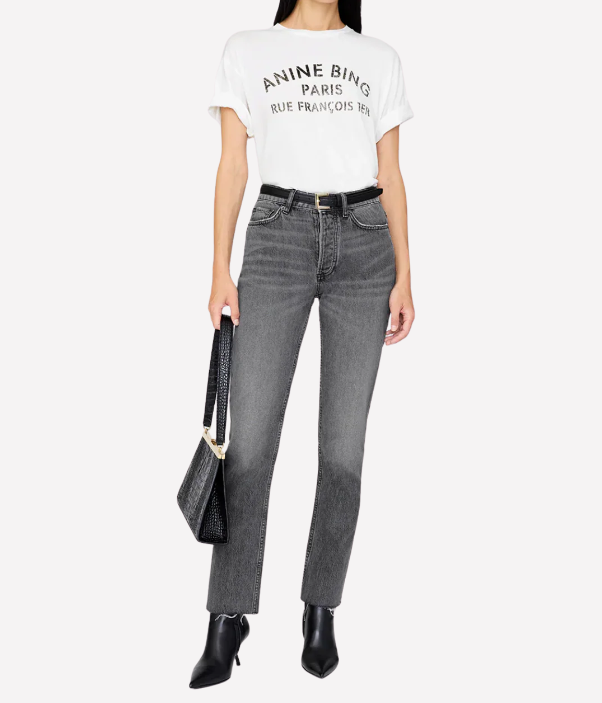 Cohen Paris Tee in Ivory