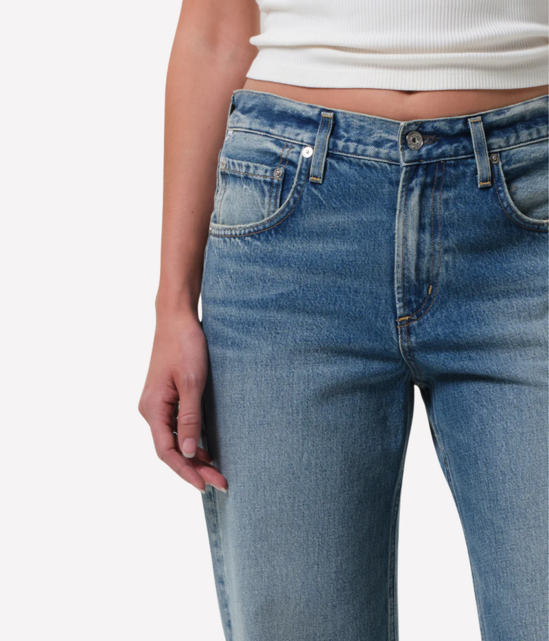 Lindz Low Rise Jean In Bijou