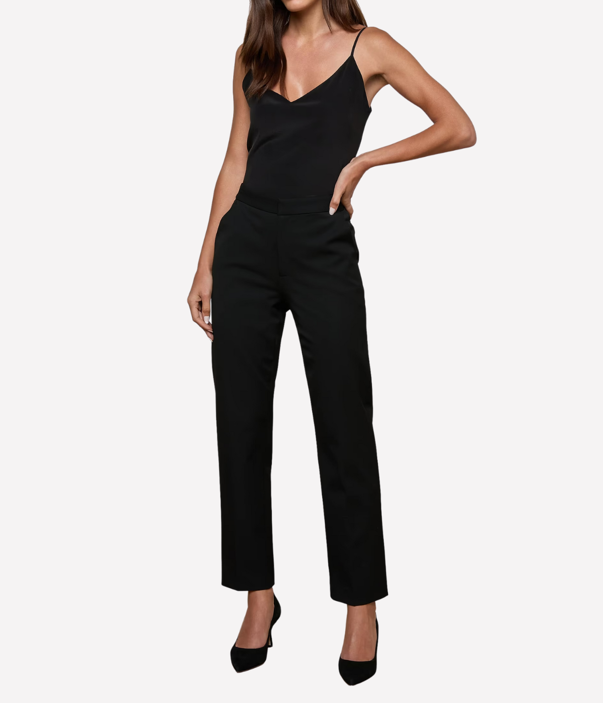 Rebel Trouser Pant in BLACK