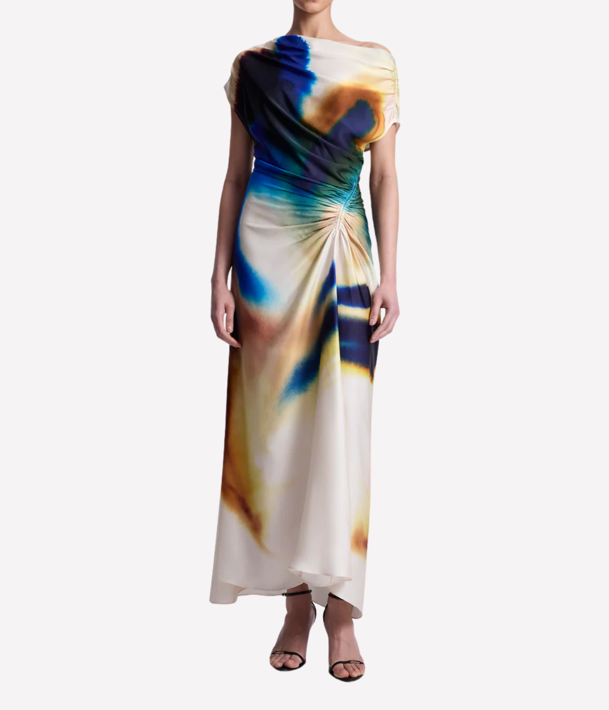 Penny Dress in Lapis Multi