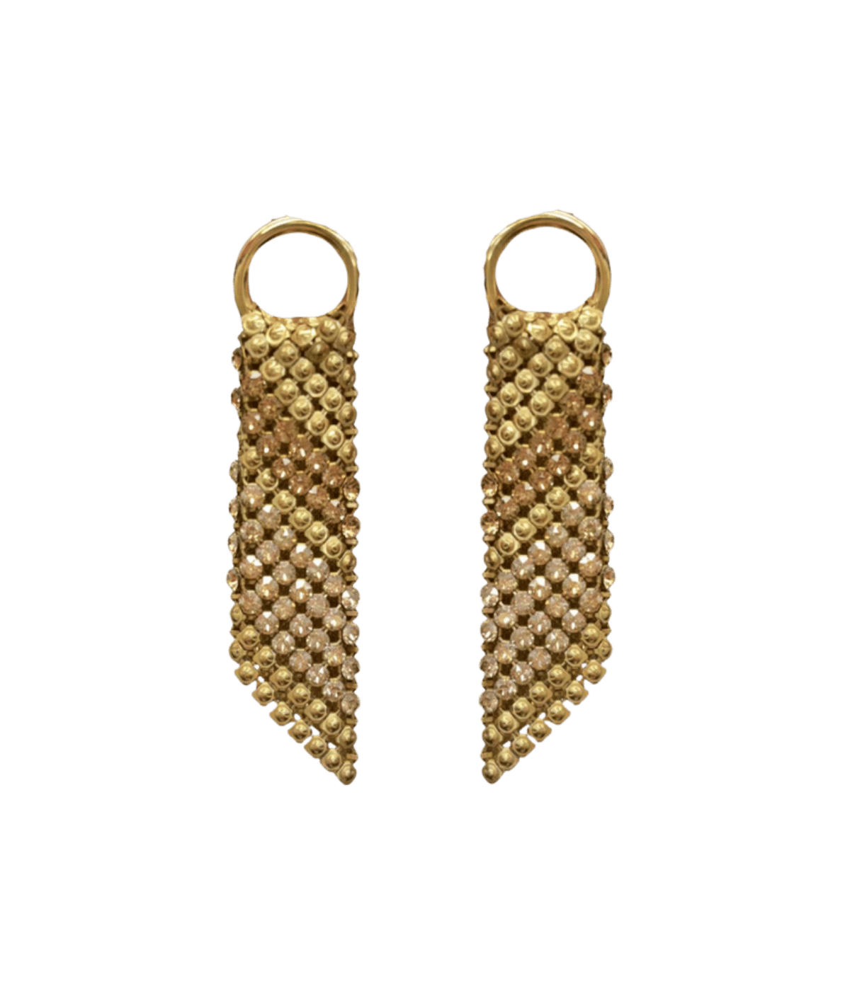 Sasha Earrings in Gold and Gold