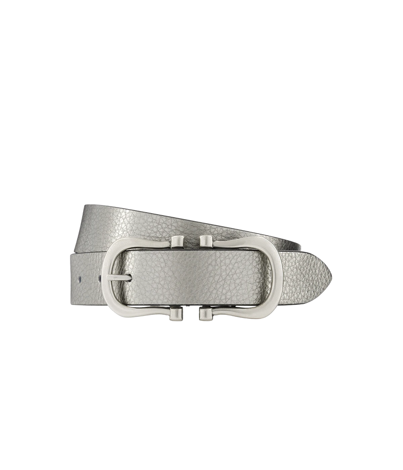 Baby Silver Nicky X Belt in Silver