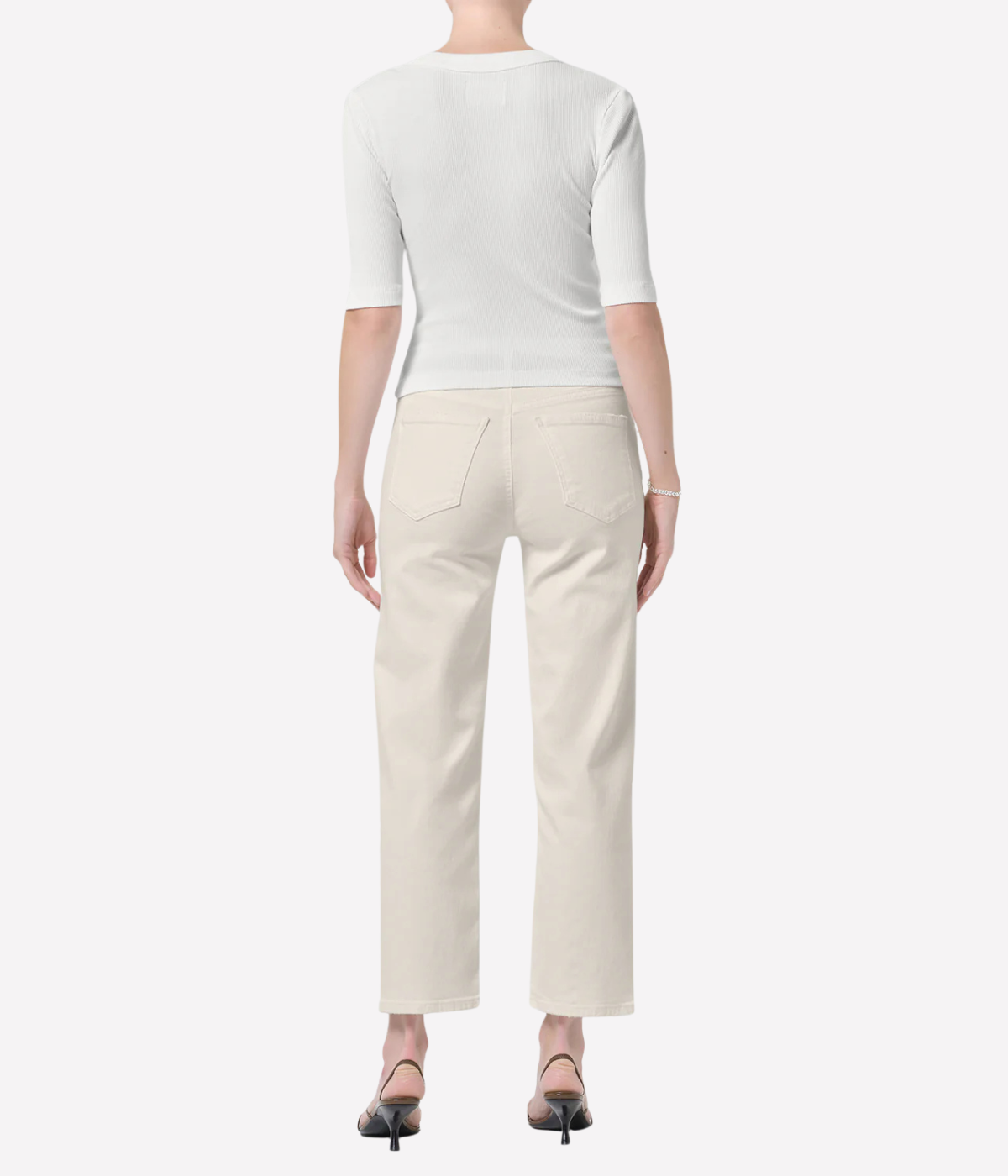Palma Straight Jean in Almond