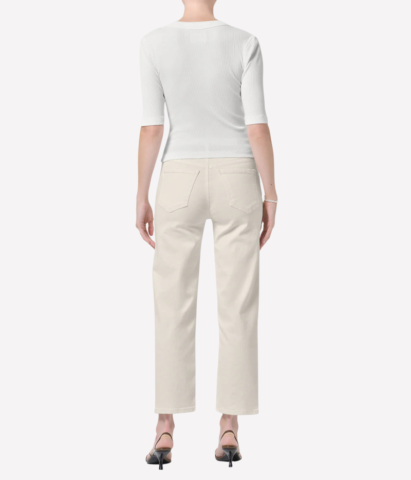 Palma Straight Jean in Almond