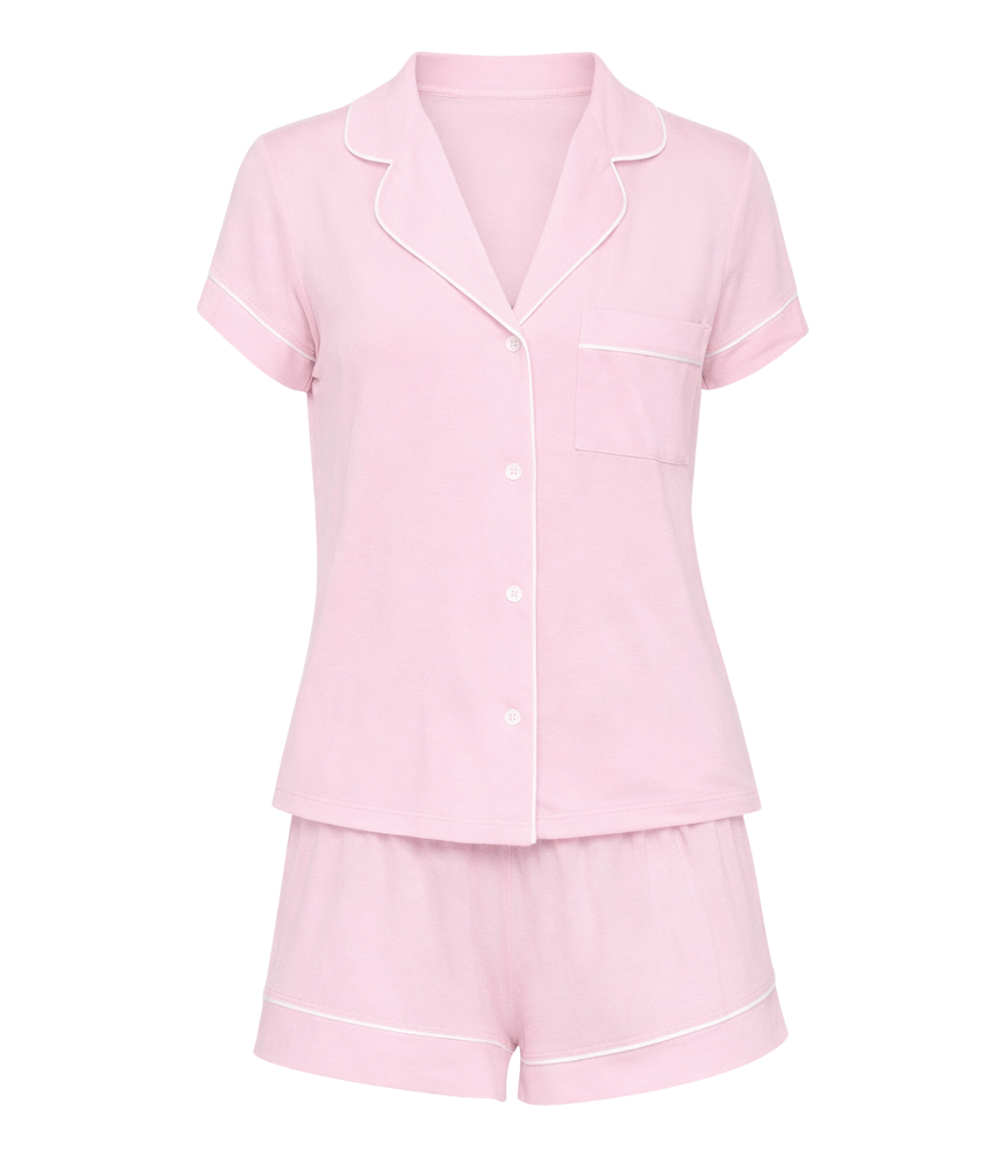 Gisele Shortie Pj Set Pajama In Pink Nectarivory