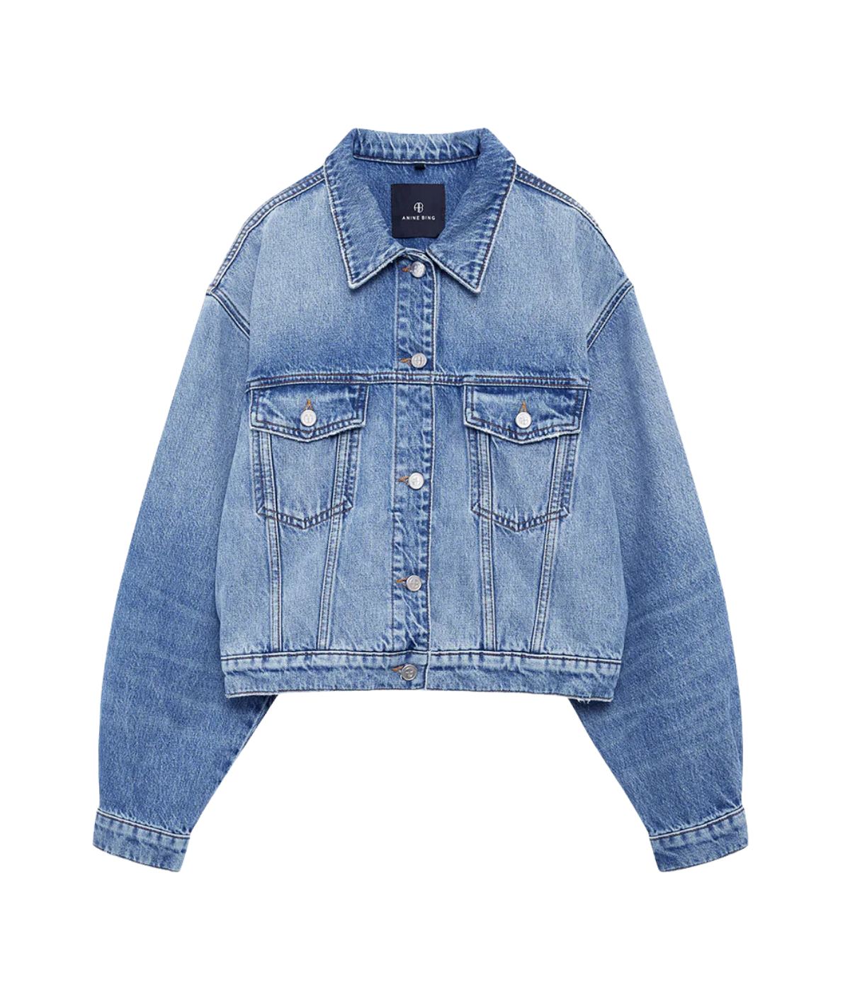 Quincy Jacket In Washed Blue
