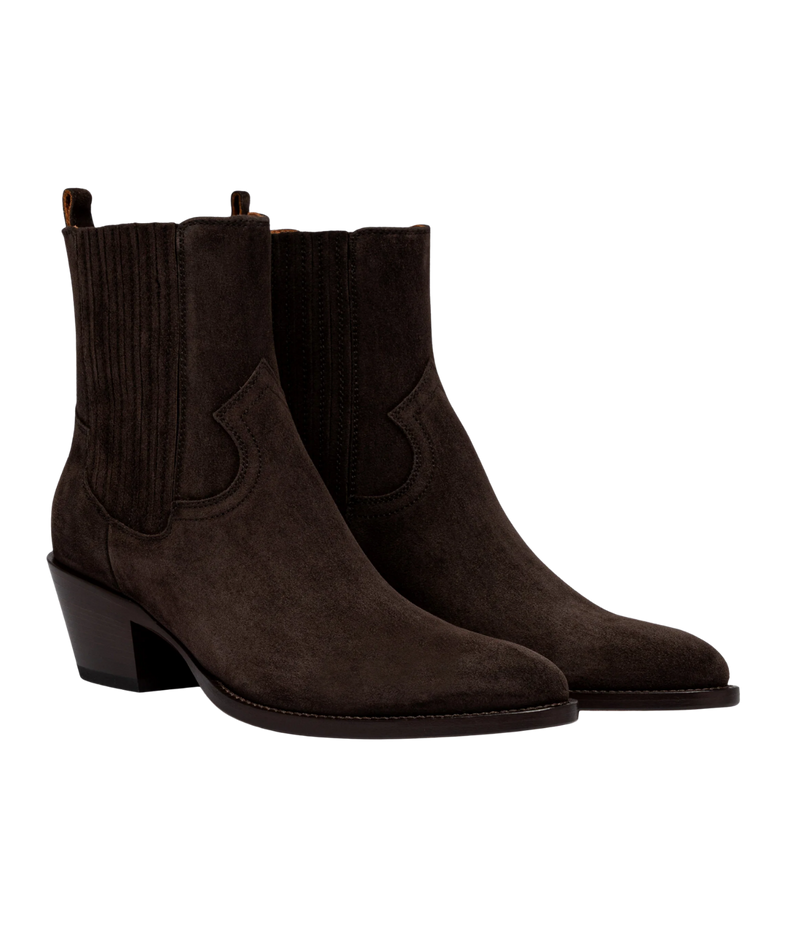 Annie Ankle Boot in Moka