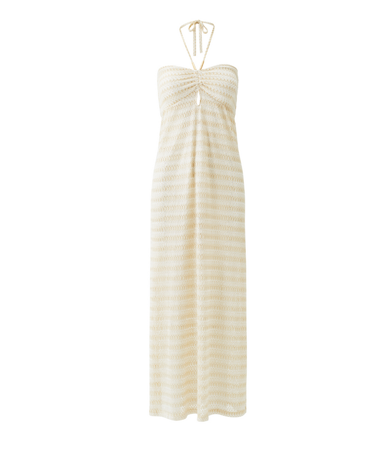 Mila Cr Casual Dress in GOLD
