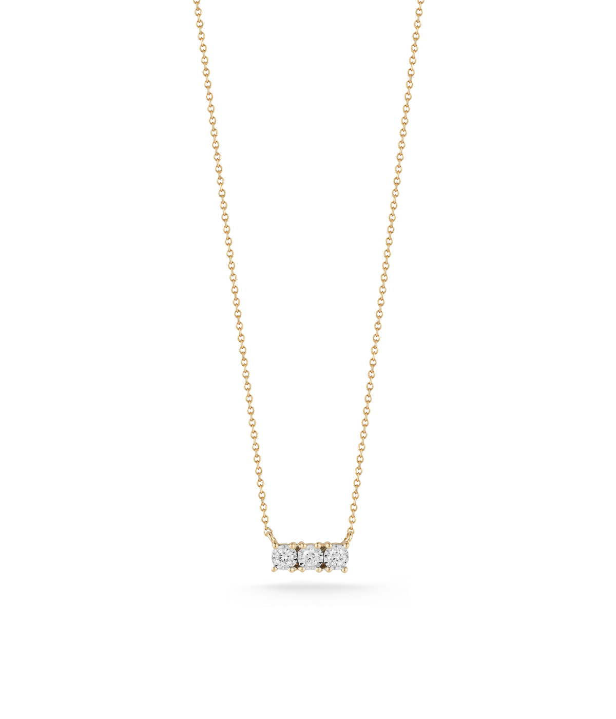 Ava Bea Bar Necklace in 14k Yellow Gold