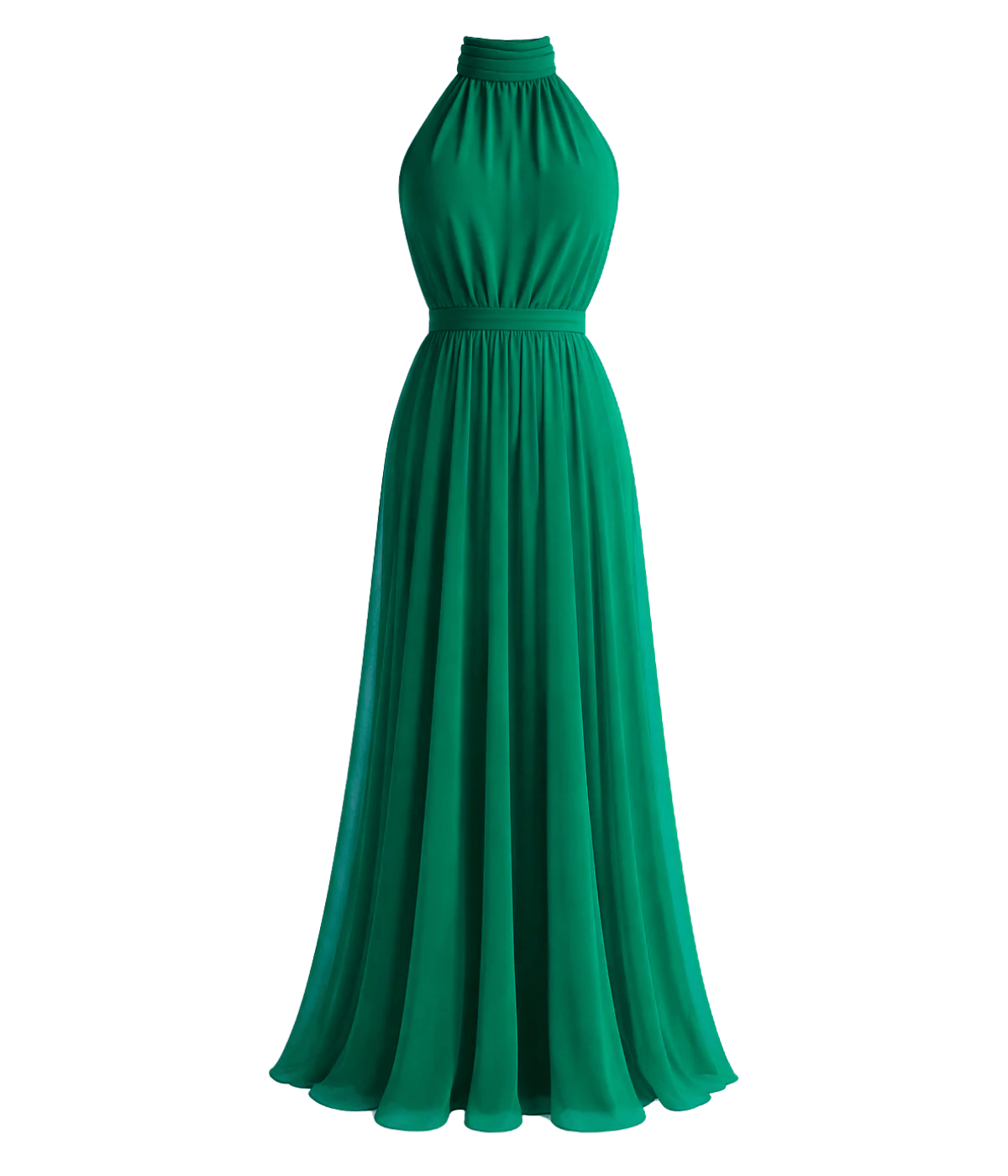 Giovanna Closed Dress In Green