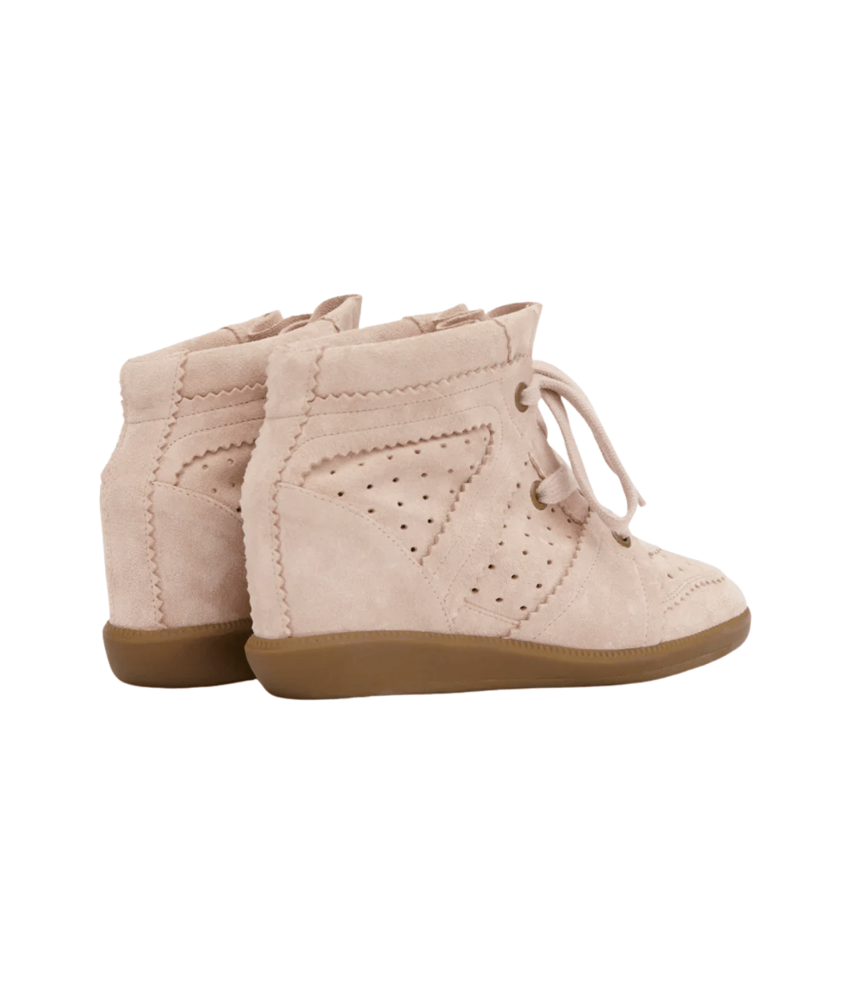 Bobby Sneaker in Pale Pink