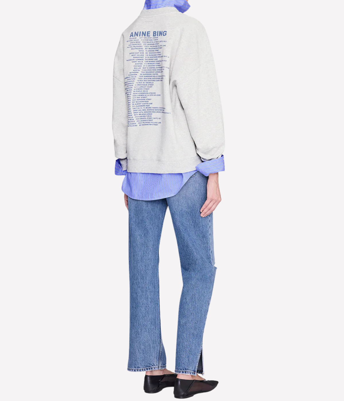 Miles Sweatshirt IN HEATHER GREY