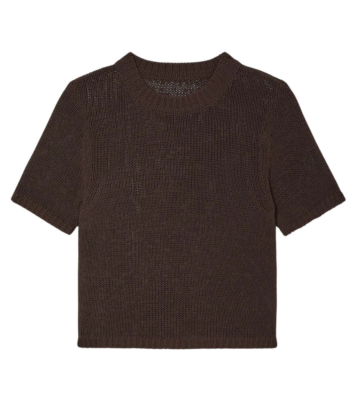 Luxe Organic Cotton T Shirt in Dark Espresso