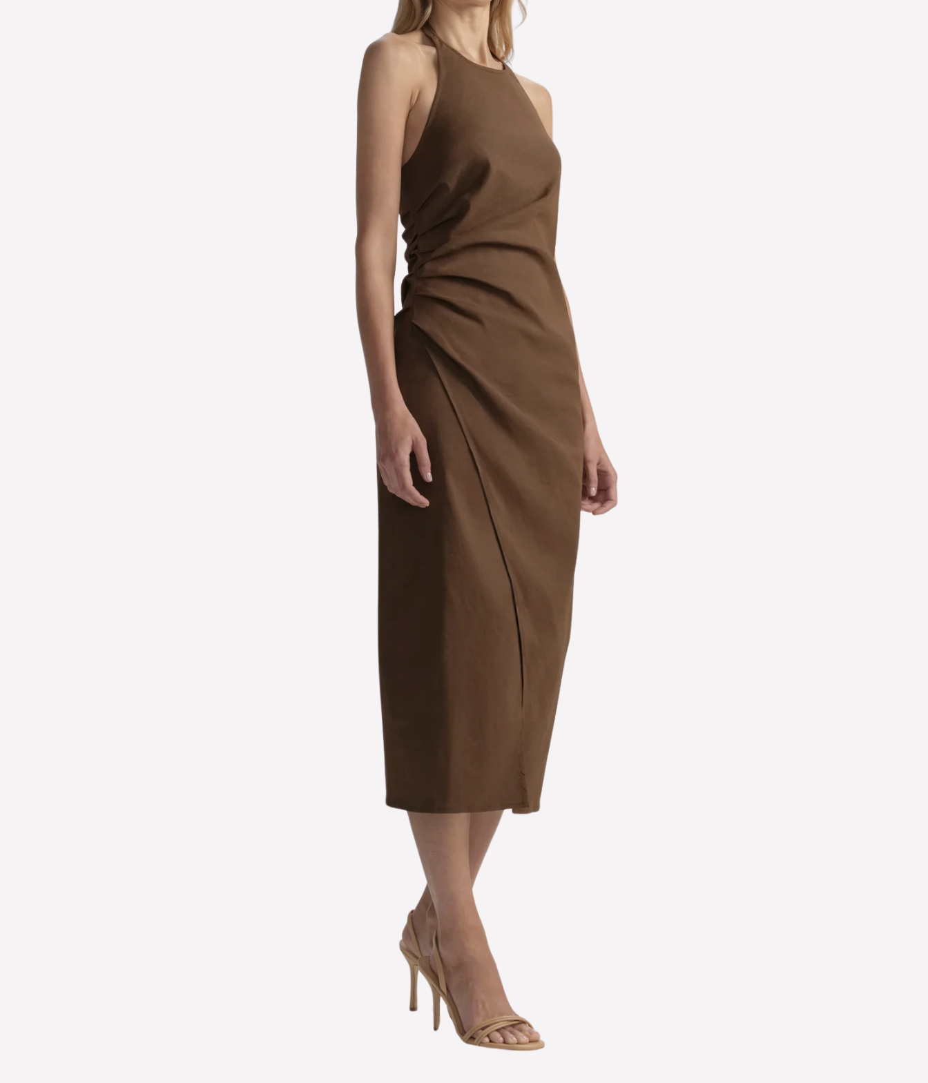 Sylvie Dress in Milk Chocolate