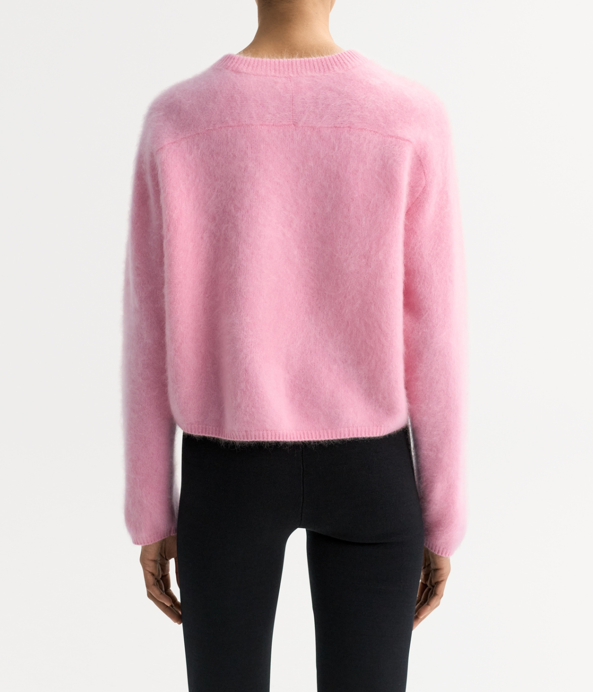 Brushed Crewneck in Pink
