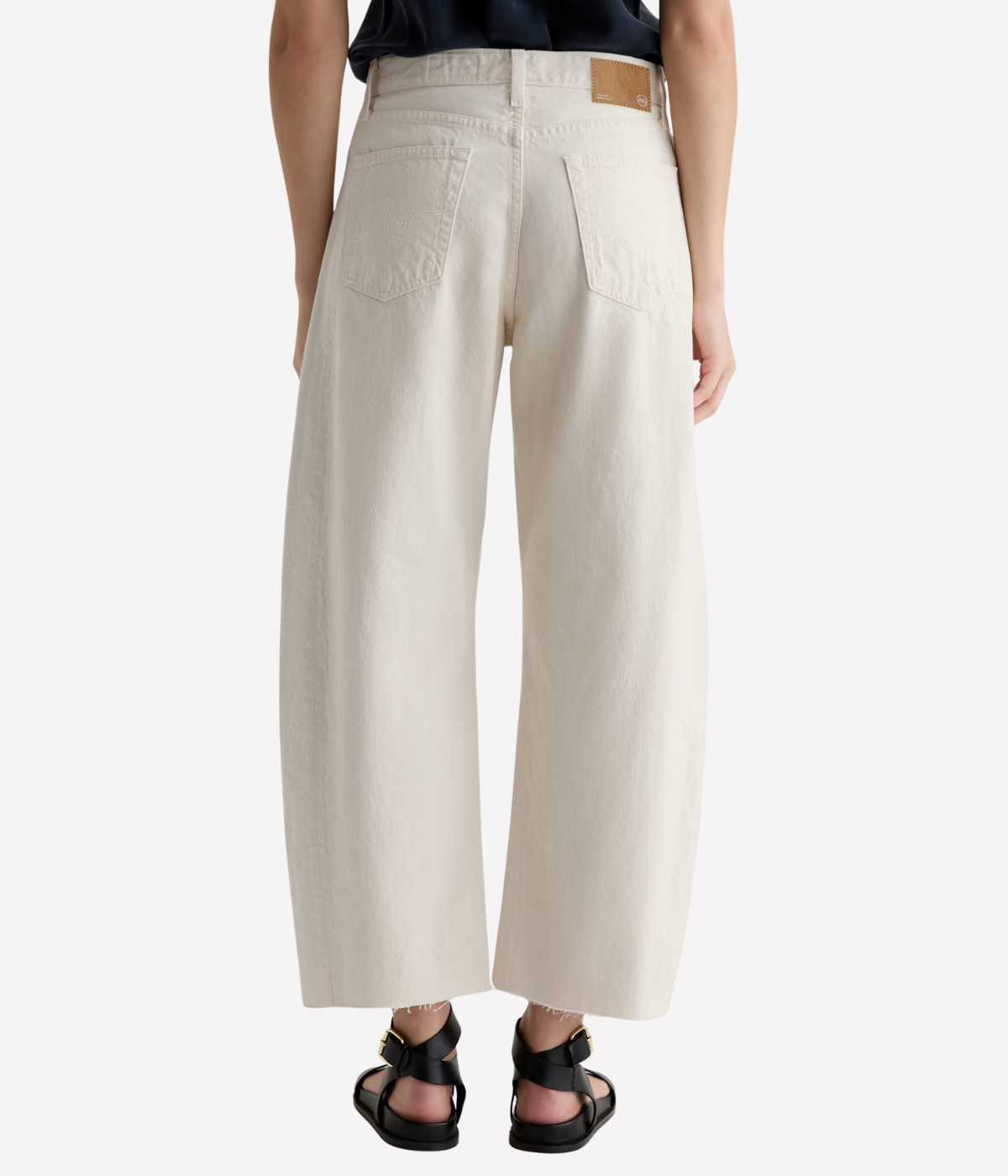 Hattie Crop Jean in Opal Stone