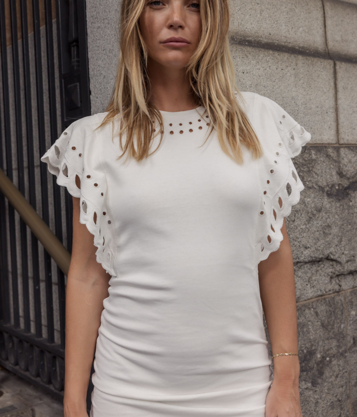 Orlane Dress in ECRU