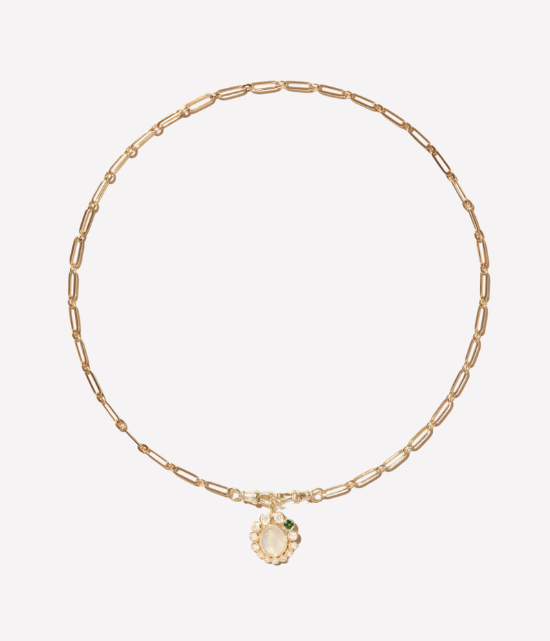 Jasmine Necklace in Diamond