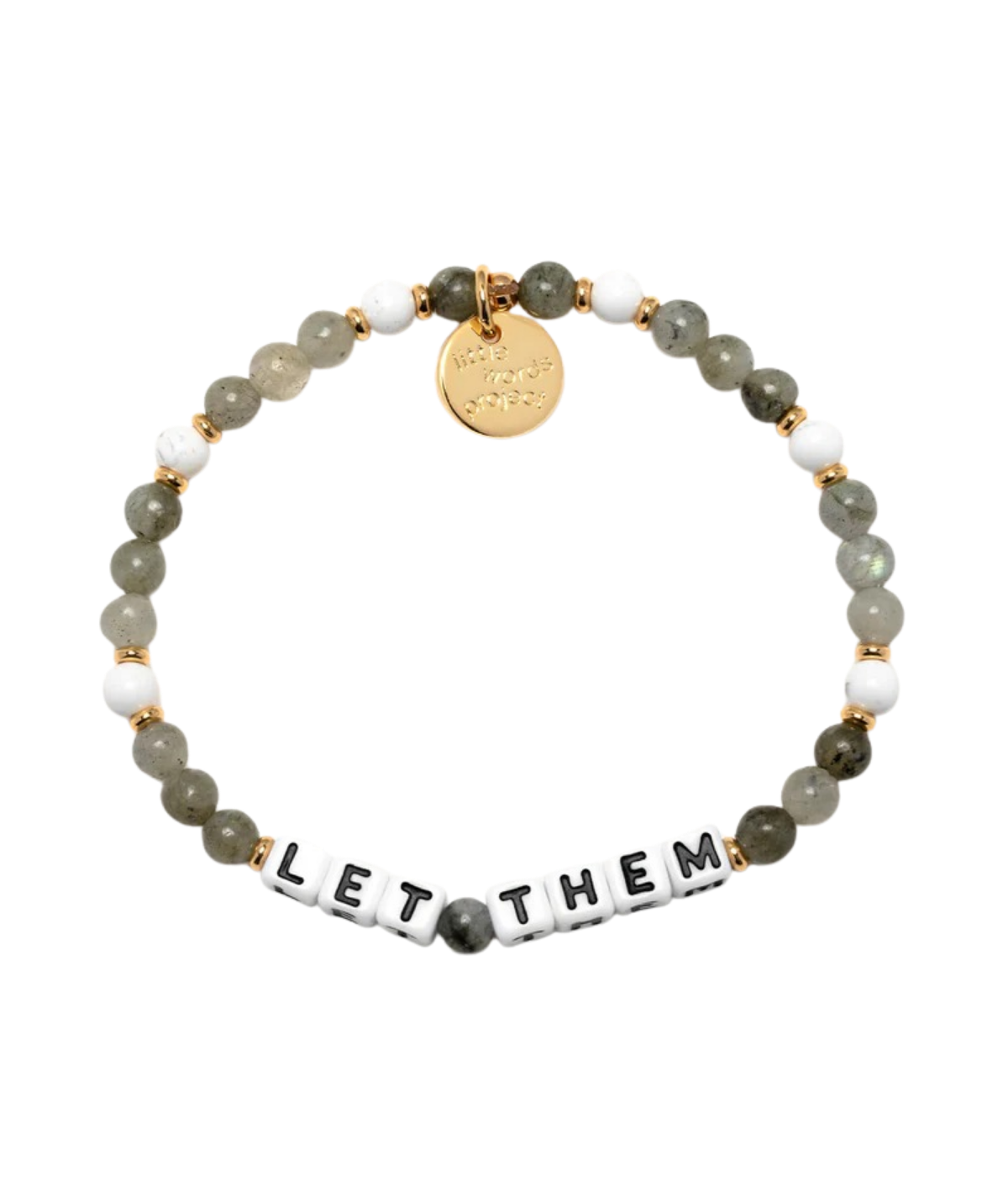 Let Them Bracelet in Moon