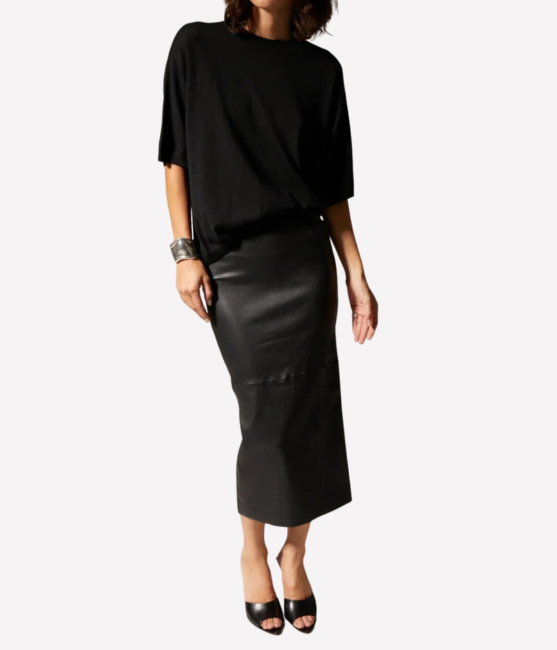 Tube Skirt In Black