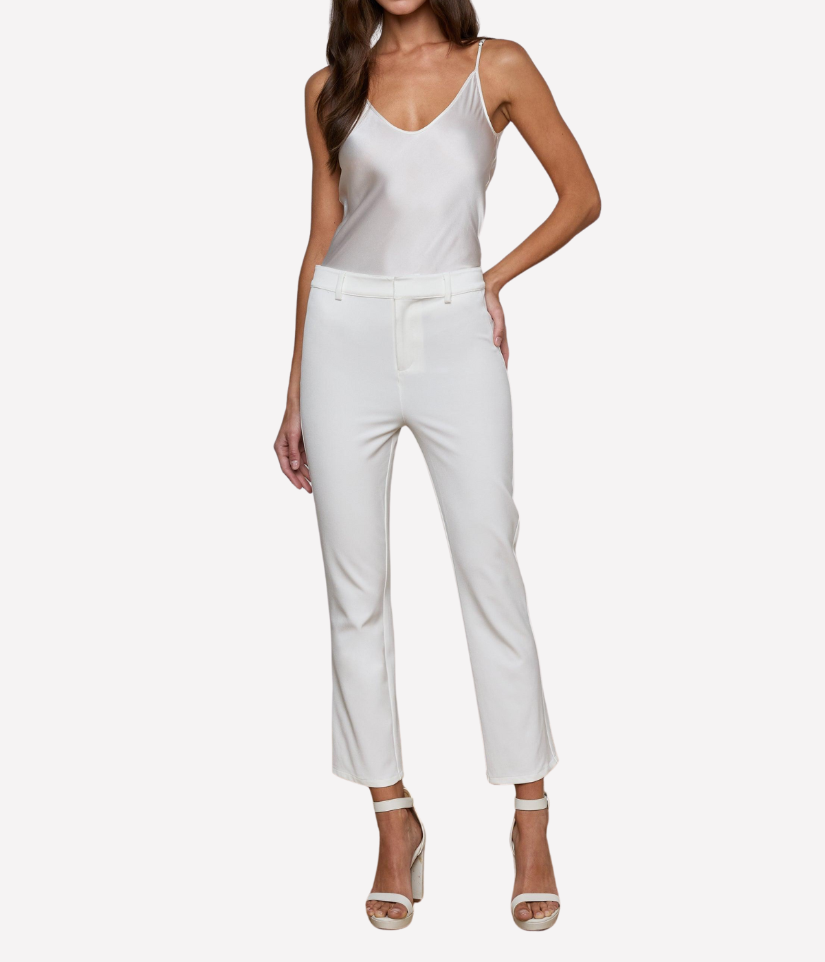 Ketra Baby Boot Trouser in WHITE