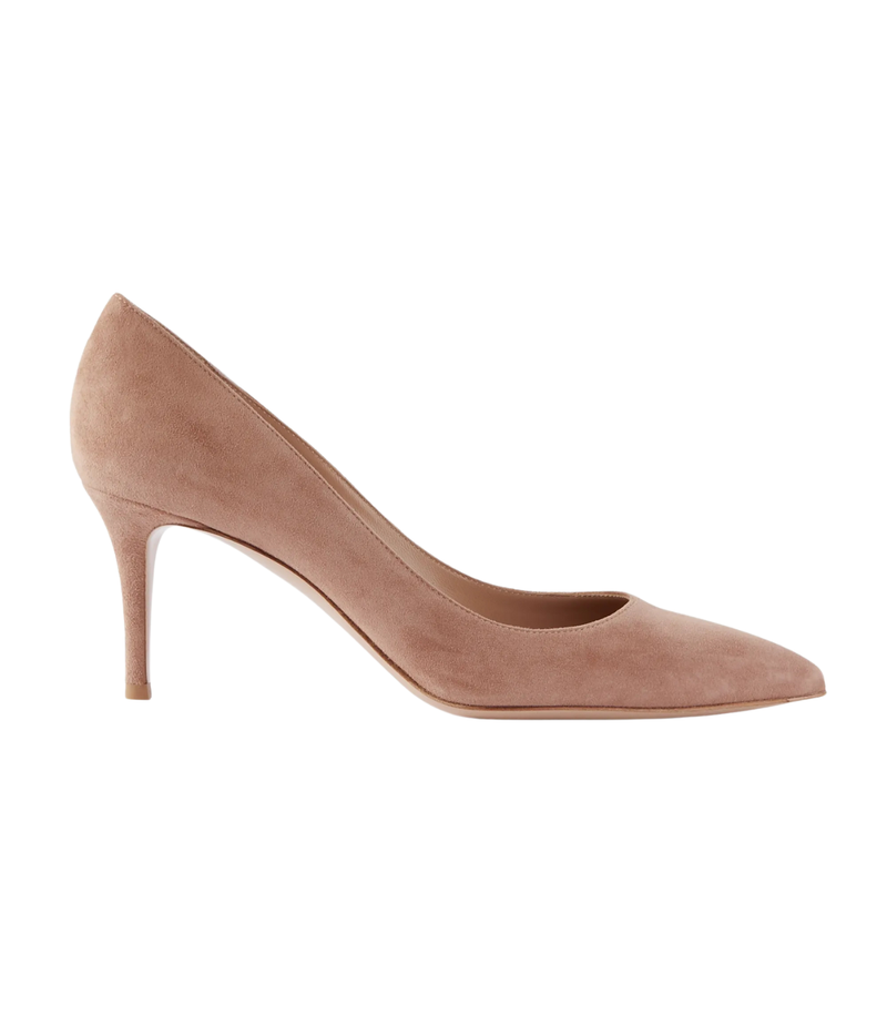 Gianvito 70 In Suede Praline