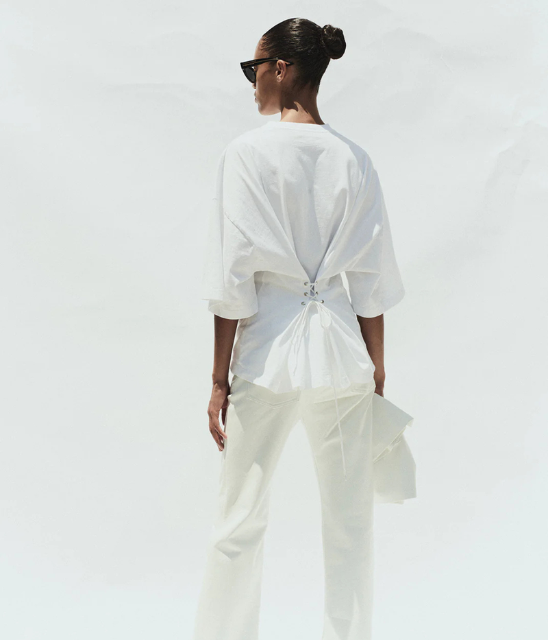 Ellery Tee In White
