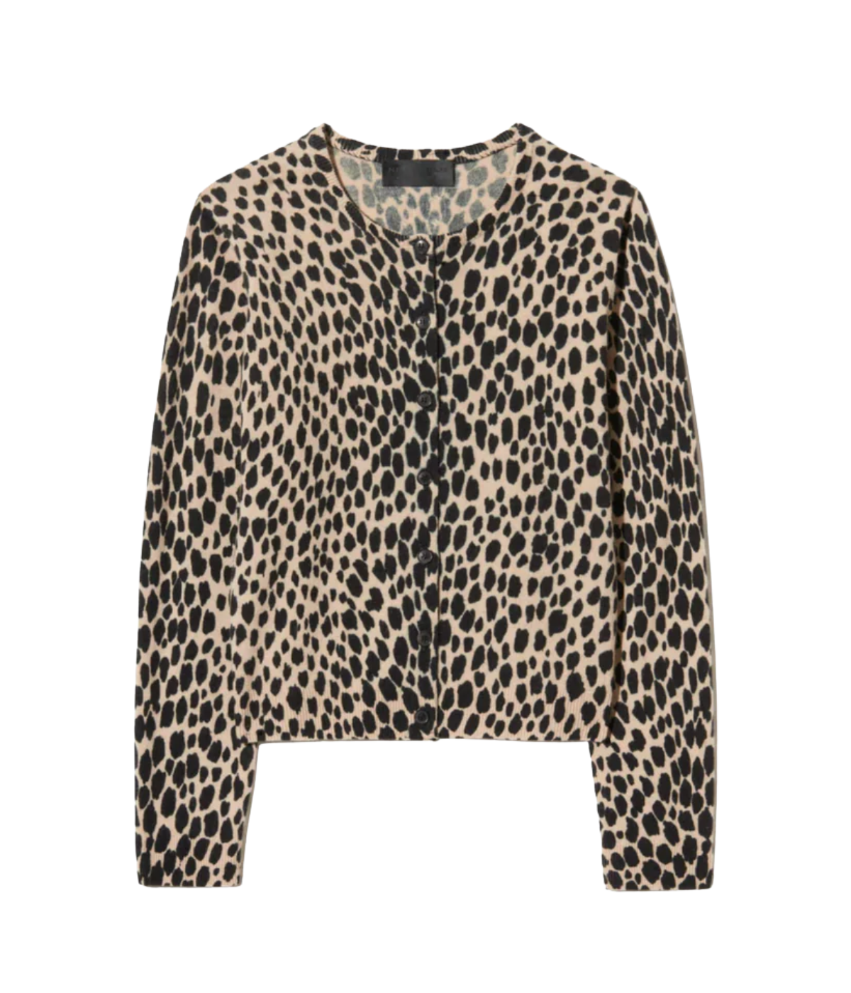 Keelah Cardigan in Taupe & Black Cheetah
