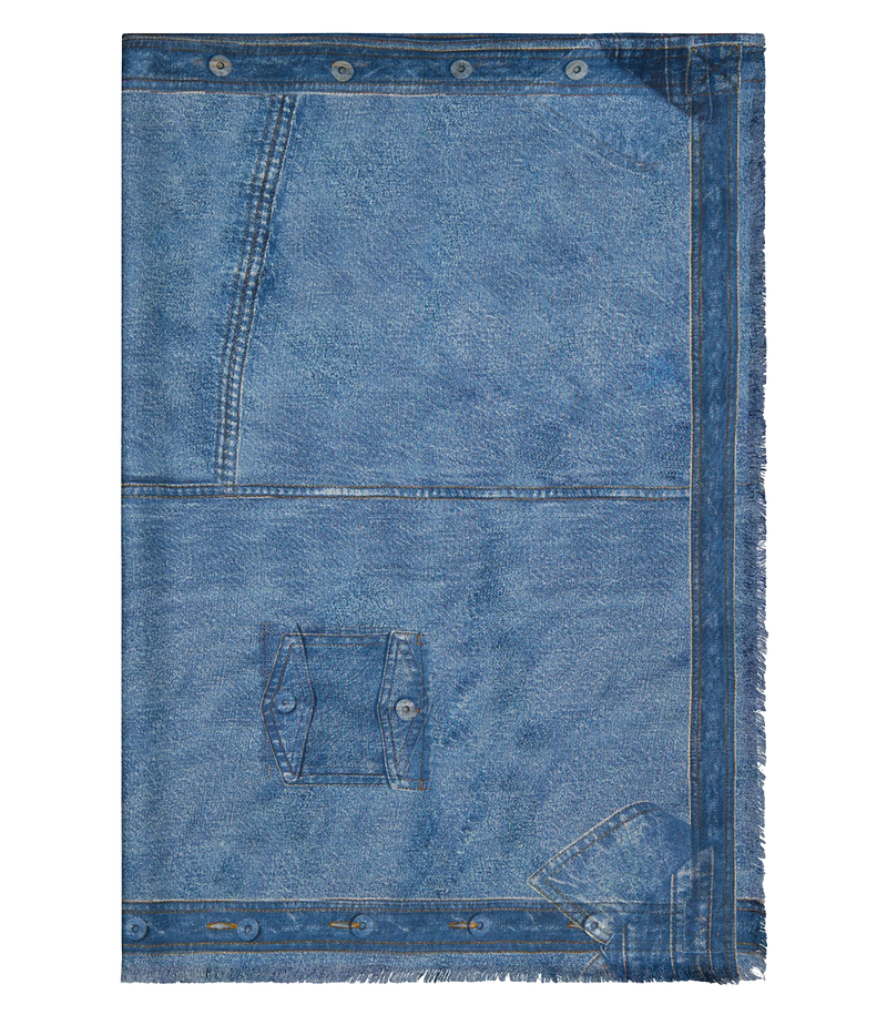 Jeans Shirt Scarf