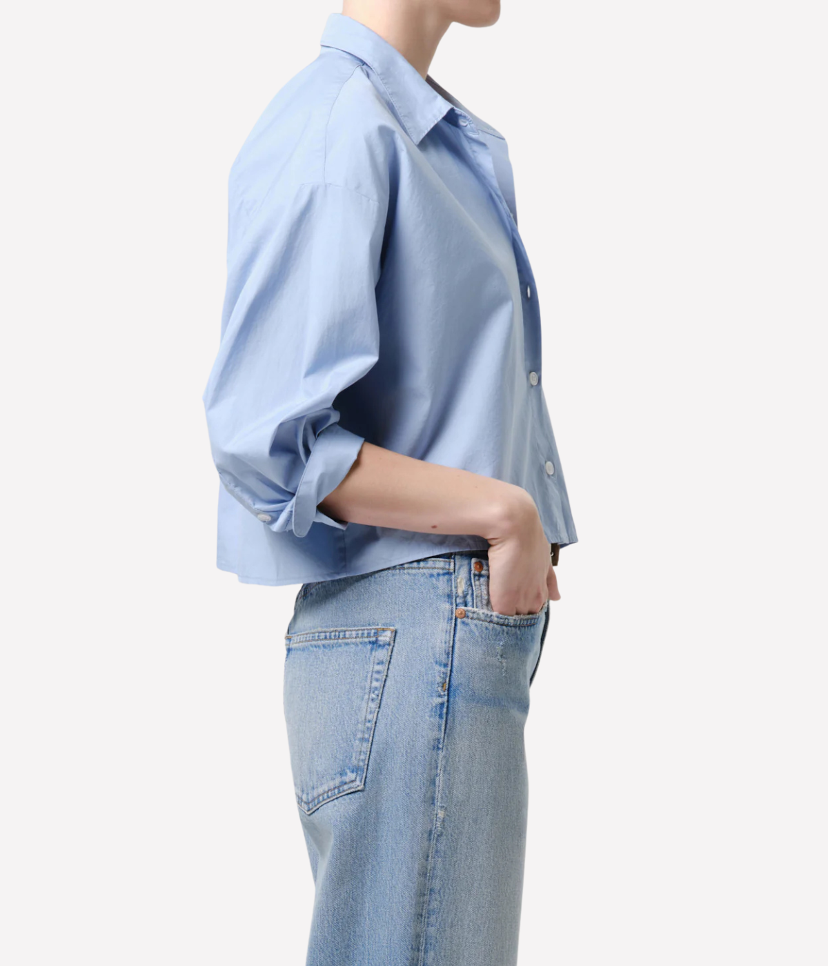 Petit Ami Shirt In French Blue