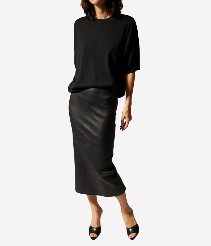 Tube Skirt In Black