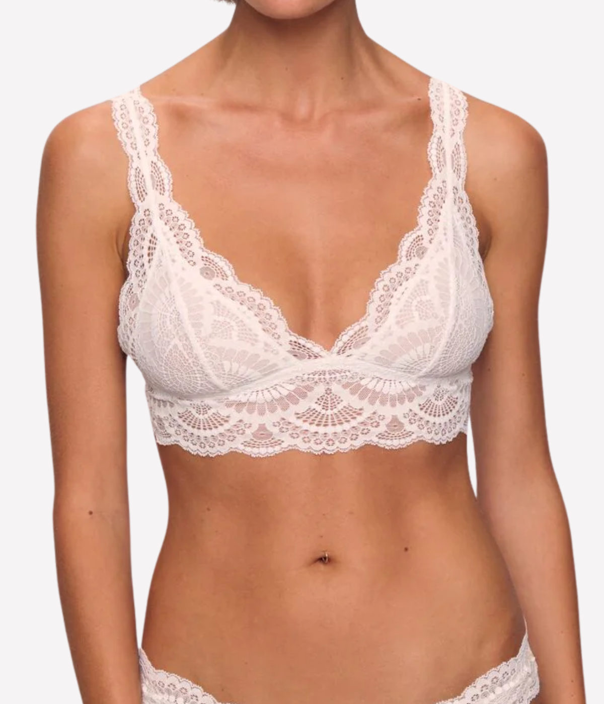 Mariana Bralette In White