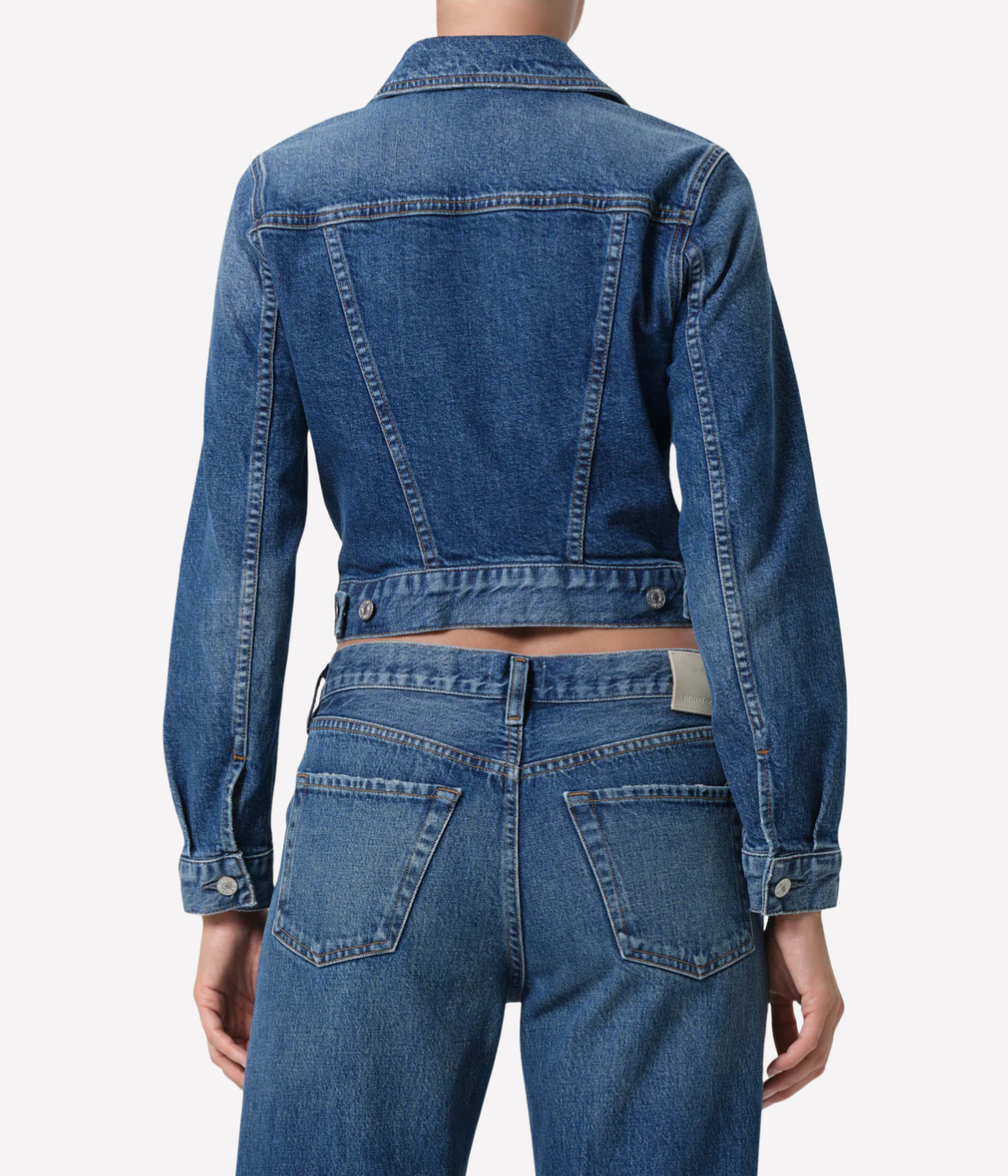 Charisse Shrunken Jacket In Briar