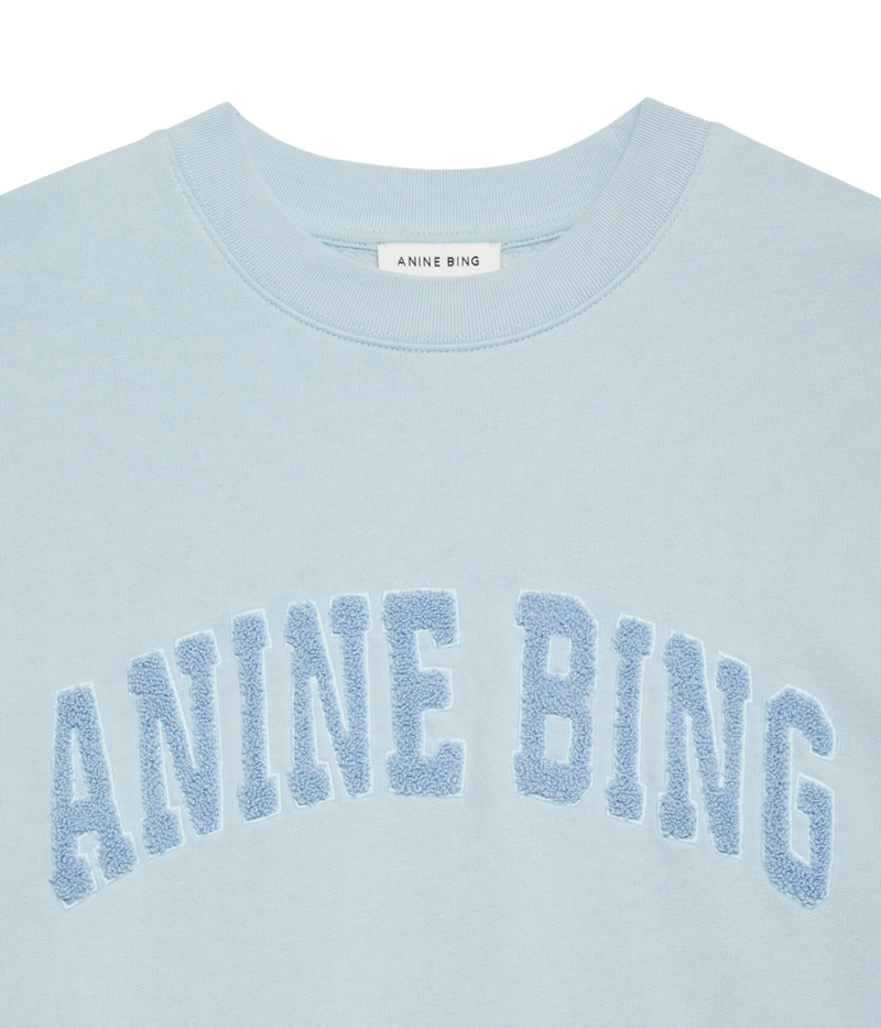 Miles Sweatshirt in Pale Blue