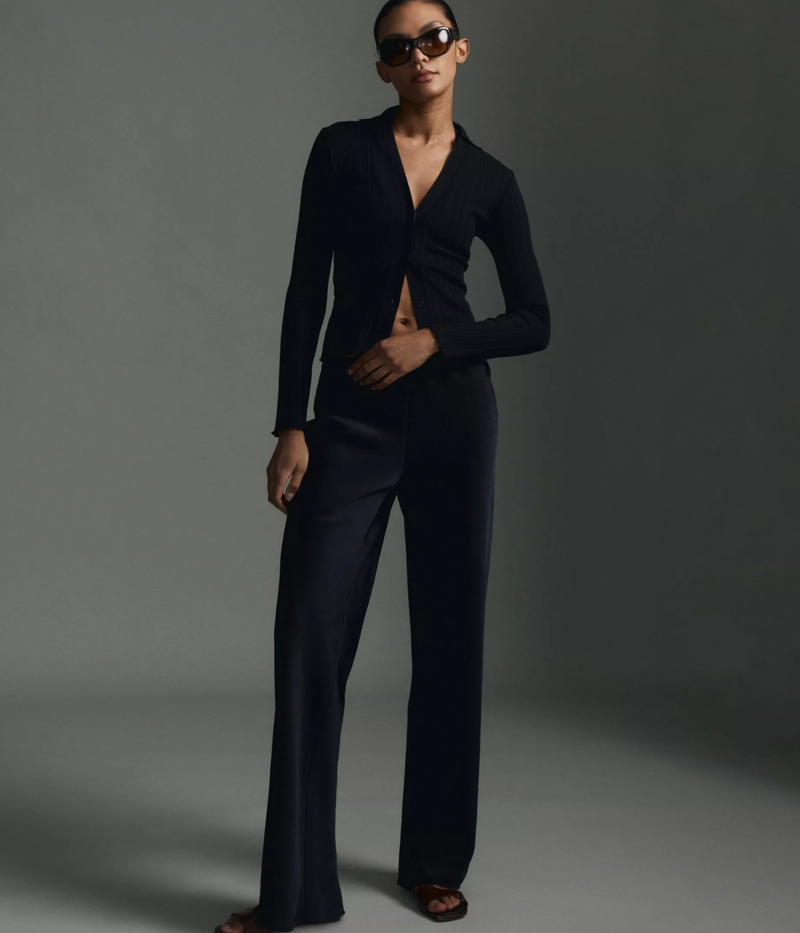 Fluid Bias Pant in Black