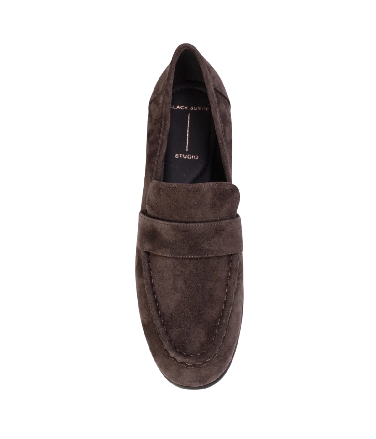 Arrow Loafer in Hot Fudge Suede