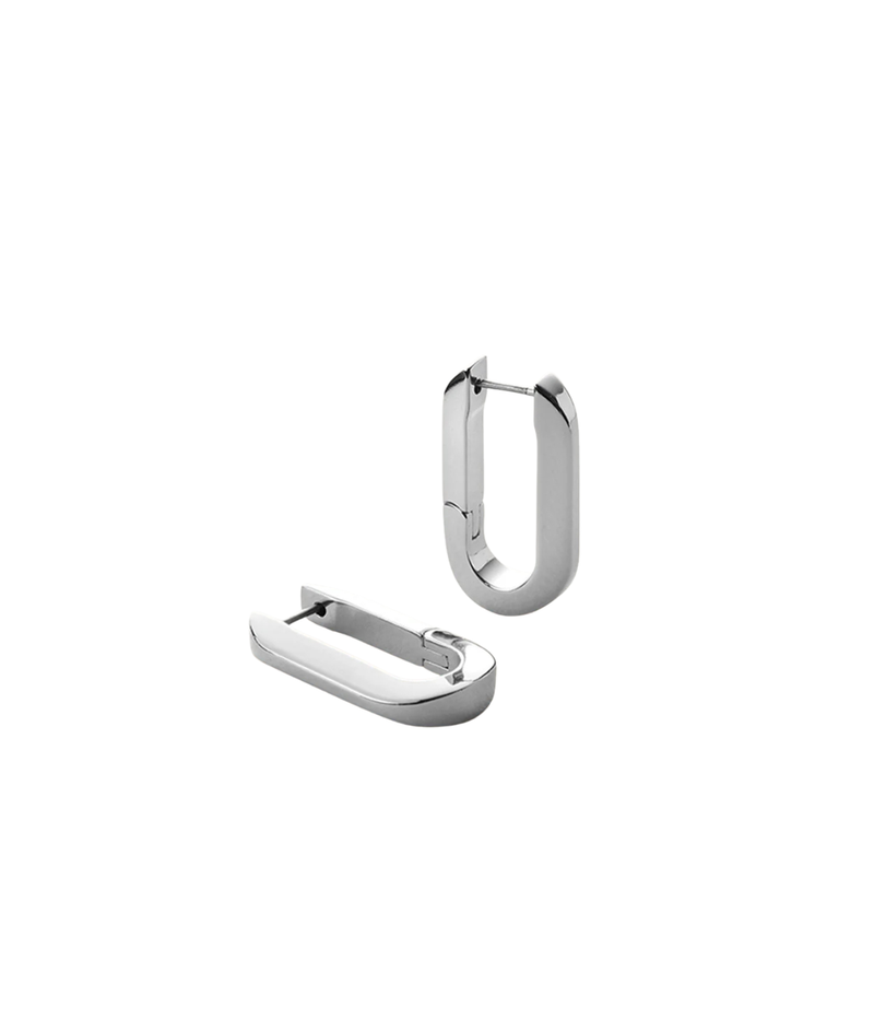 U-Link Earrings in SILVER